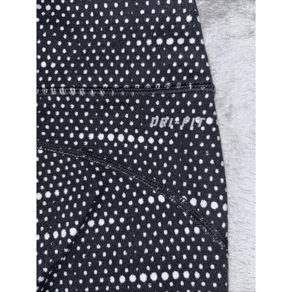 Nike Dri-Fit Athletic Running Pants Black Sporty  Active Workout Leggings Sz S - Picture 10 of 10